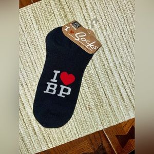 Socks “I ❤️ BP” Robin Ruth “I ❤️ Socks” **NWT** size: 36-42 BE NOTICED